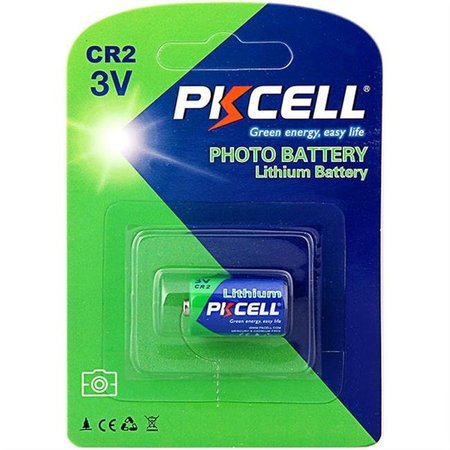 PKCELL PK Cell CR2-1B 3.0V Lithium Photo Battery CR2-1B